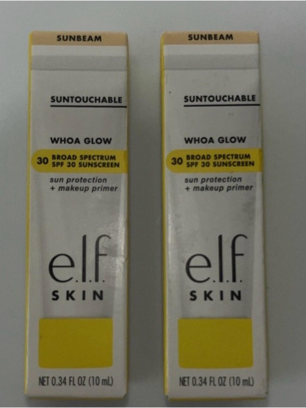 Set of 2 ELF Skin Suntouchable Whoa Glow ☀️ 🧴
